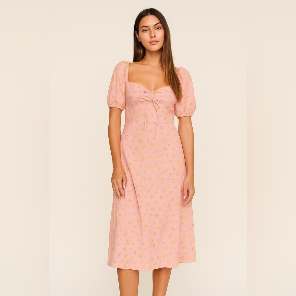 Faithful the Brand Juniper Midi Dress Lucida Print